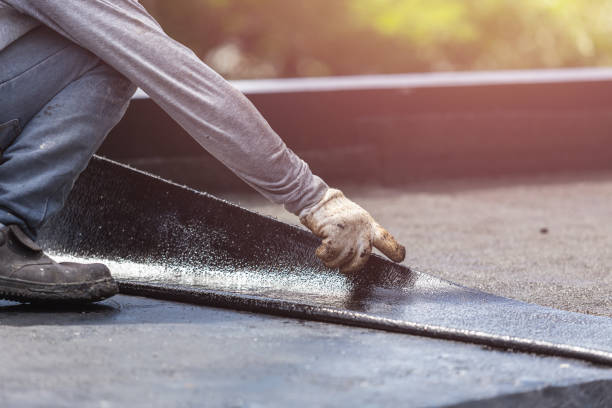 Professional Interior Drainage System technician working in Hempstead, NY